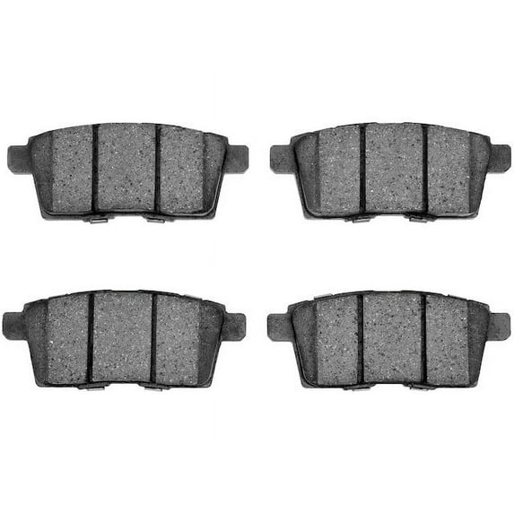 Rear Brake Pad Set - Compatible with 2007 - 2010 Ford Edge 2008 2009