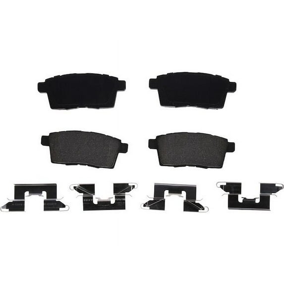 Rear Brake Pad Set - Compatible with 2007 - 2010 Ford Edge 2008 2009