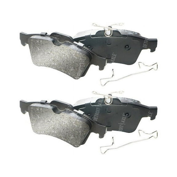 Rear Brake Pad Set - Compatible with 2007 - 2010 Saturn Sky 2008 2009