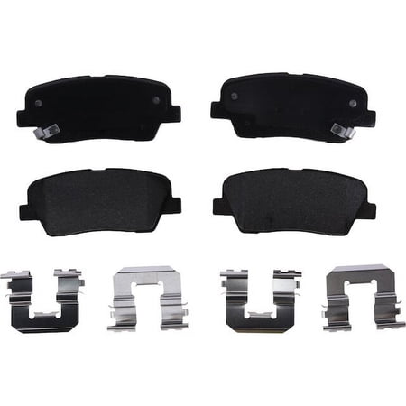 Rear Brake Pad Set - Compatible with 2007 - 2012, 2014 Kia Sedona 2008 2009 2010 2011