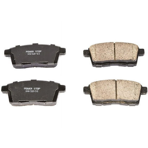 Rear Brake Pad Set - Compatible with 2007 - 2012 Mazda CX-7 2008 2009 2010 2011