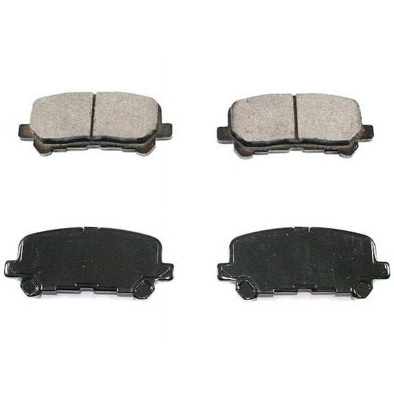 Rear Brake Pad Set - Compatible with 2007 - 2013 Acura MDX 2008 2009 2010 2011 2012