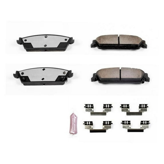 Rear Brake Pad Set - Compatible with 2007 - 2013 Cadillac Escalade EXT 2008 2009 2010 2011 2012