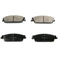 thumbnail image 1 of Rear Brake Pad Set - Compatible with 2007 - 2013 Chevy Silverado 1500 2008 2009 2010 2011 2012, 1 of 2