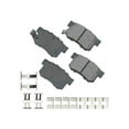 thumbnail image 1 of Rear Brake Pad Set - Compatible with 2007 - 2013 Suzuki SX4 2008 2009 2010 2011 2012, 1 of 2