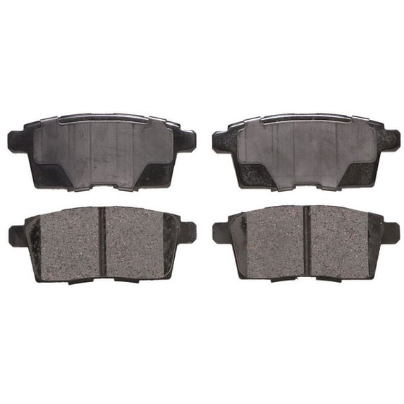Rear Brake Pad Set - Compatible with 2007 - 2014 Ford Edge 2008 2009 2010 2011 2012 2013