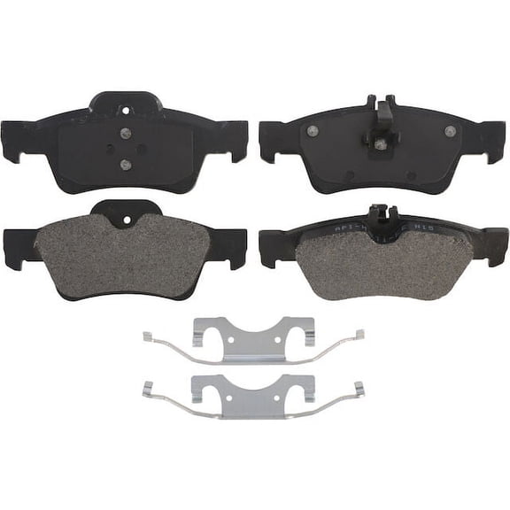 Rear Brake Pad Set - Compatible with 2007 - 2014 Mercedes-Benz E550 Sedan 2008 2009 2010 2011 2012 2013