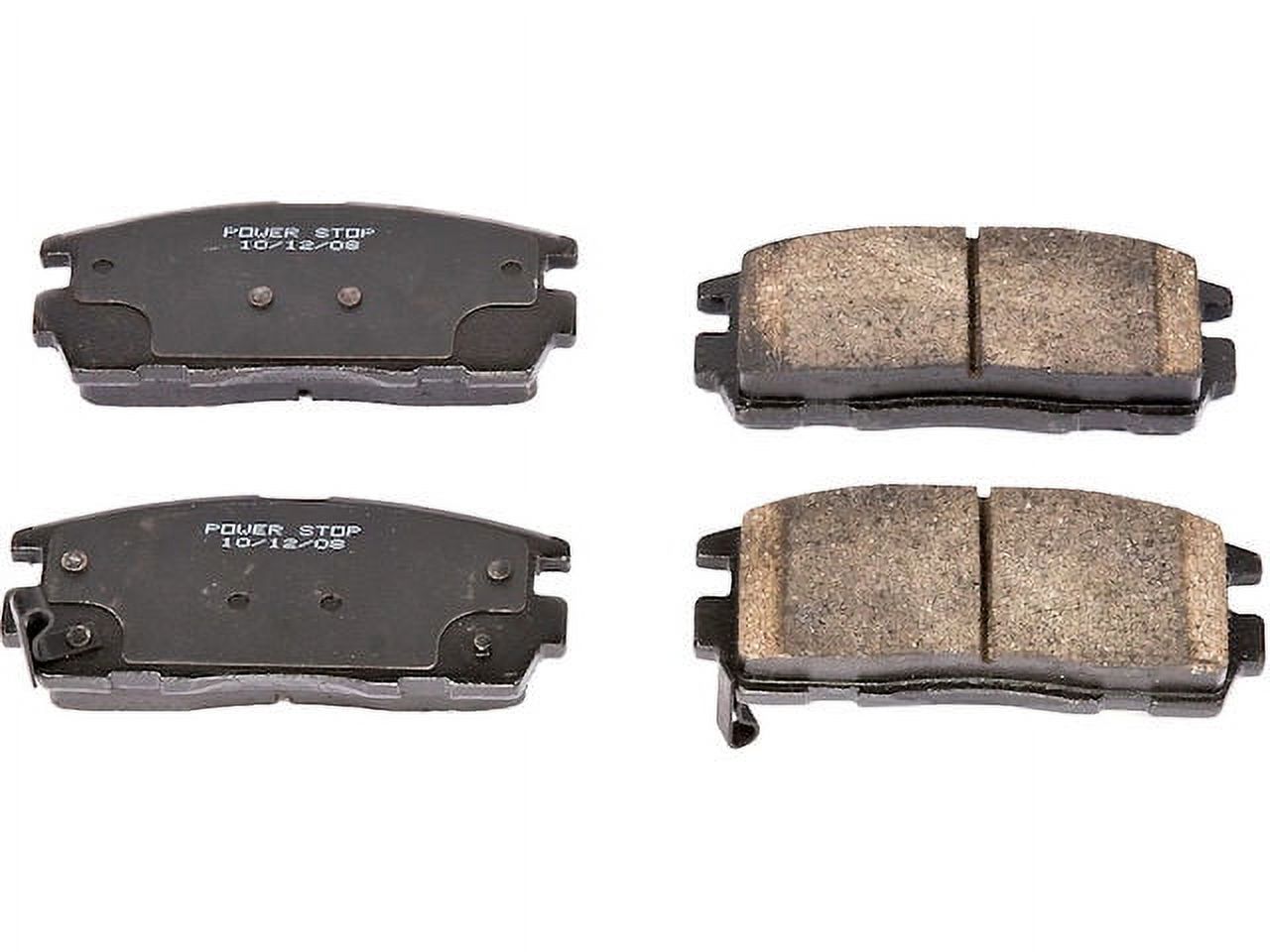 Rear Brake Pad Set Compatible with 2007 2017 Chevy Equinox 2008 2009 2010 2011 2012 2013