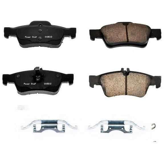 Rear Brake Pad Set - Compatible with 2007 - 2018 Mercedes-Benz CLS550 2008 2009 2010 2011 2012 2013 2014 2015 2016 2017