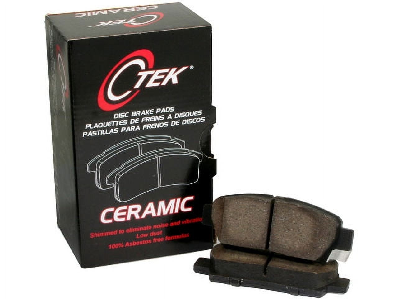 Rear Brake Pad Set - Compatible with 2007 - 2020, 2022 - 2023 Toyota ...