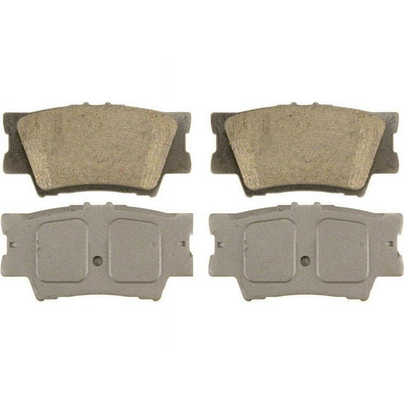 Rear Brake Pad Set - Compatible with 2007 - 2022 Toyota Camry 2008 2009 2010 2011 2012 2013 2014 2015 2016 2017 2018 2019 2020 2021
