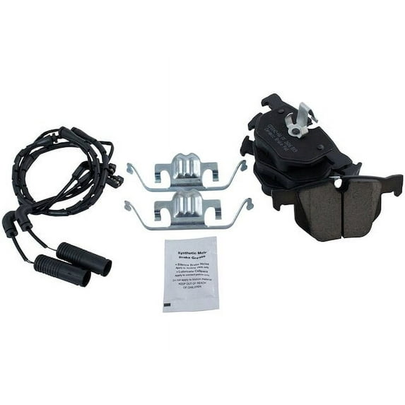 Rear Brake Pad Set - Compatible with 2008 - 2010 BMW 528i 2009