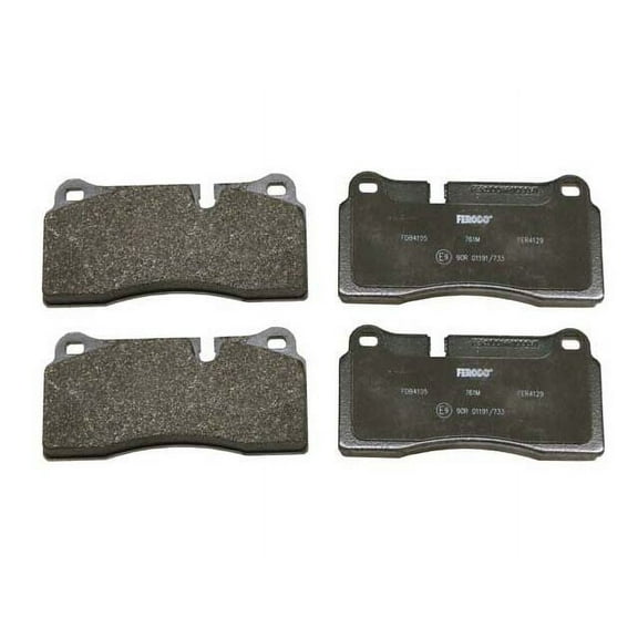 Rear Brake Pad Set - Compatible with 2008 - 2012 Audi R8 2009 2010 2011