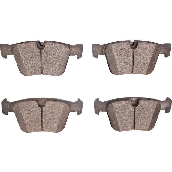 Rear Brake Pad Set - Compatible with 2008 - 2014 Mercedes-Benz CL63 AMG 2009 2010 2011 2012 2013