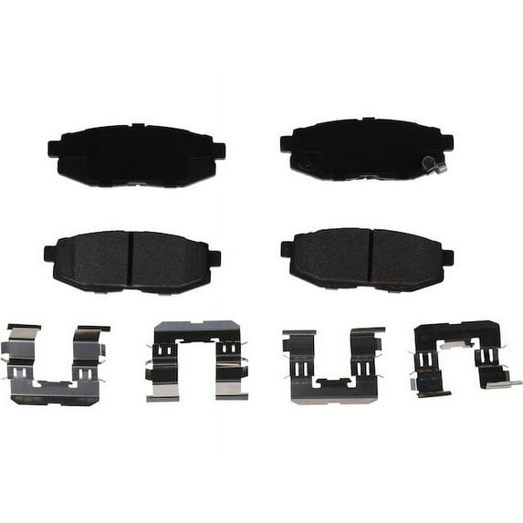 Rear Brake Pad Set - Compatible with 2008 - 2014 Subaru Tribeca 2009 2010 2011 2012 2013
