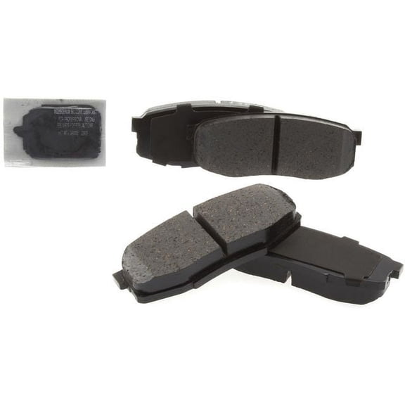 Rear Brake Pad Set - Compatible with 2008 - 2021 Toyota Sequoia 2009 2010 2011 2012 2013 2014 2015 2016 2017 2018 2019 2020