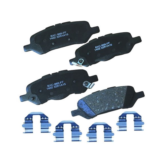 Rear Brake Pad Set - Compatible with 2009 - 2015 Toyota Venza 2010 2011 2012 2013 2014