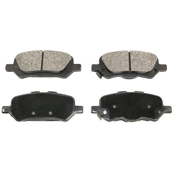 Rear Brake Pad Set - Compatible with 2009 - 2015 Toyota Venza 2010 2011 2012 2013 2014