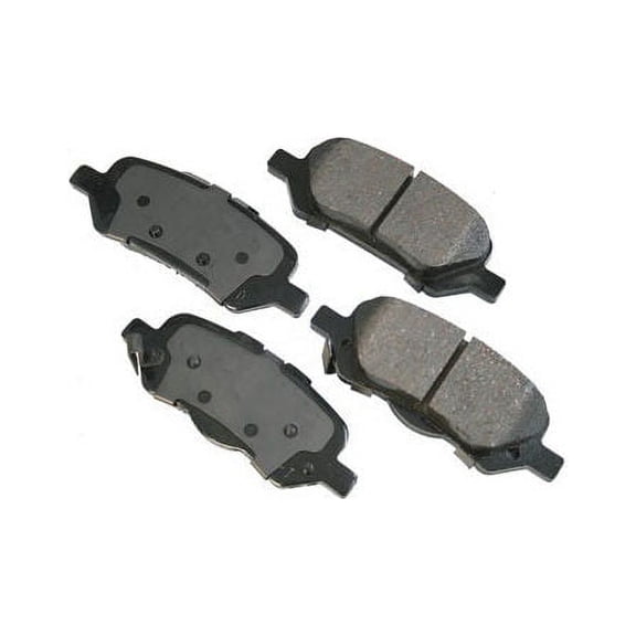 Rear Brake Pad Set - Compatible with 2009 - 2015 Toyota Venza 2010 2011 2012 2013 2014