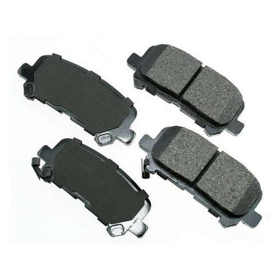 Rear Brake Pad Set - Compatible with 2009 - 2021 Honda Pilot 2010 2011 2012 2013 2014 2015 2016 2017 2018 2019 2020