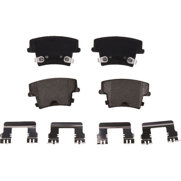 Rear Brake Pad Set - Compatible with 2009 - 2022 Dodge Challenger 2010 2011 2012 2013 2014 2015 2016 2017 2018 2019 2020 2021