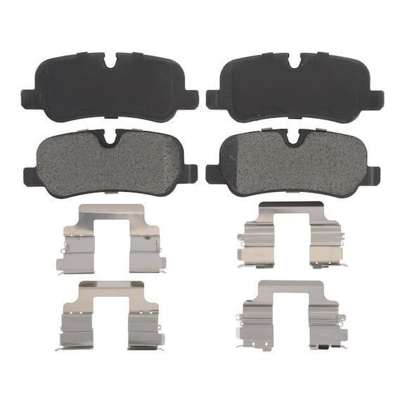 Rear Brake Pad Set - Compatible with 2010 - 2012 Land Rover Range Rover HSE 2011