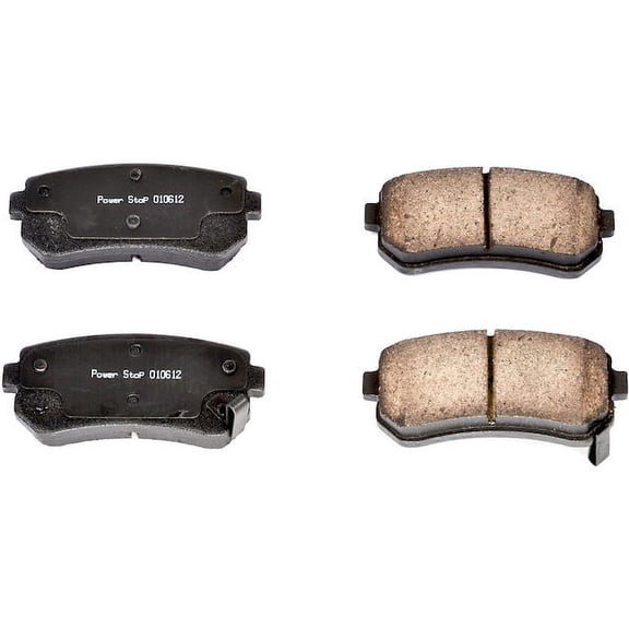 Rear Brake Pad Set - Compatible with 2010 - 2013 Kia Forte Koup 2011 2012