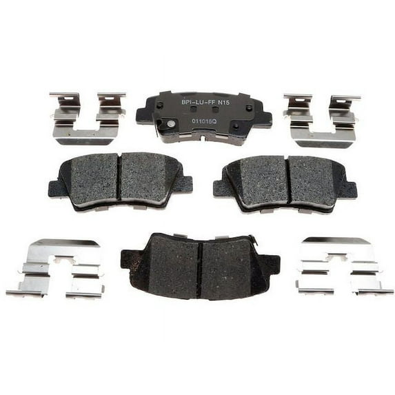 Rear Brake Pad Set - Compatible with 2010 - 2013 Kia Soul - Raybestos