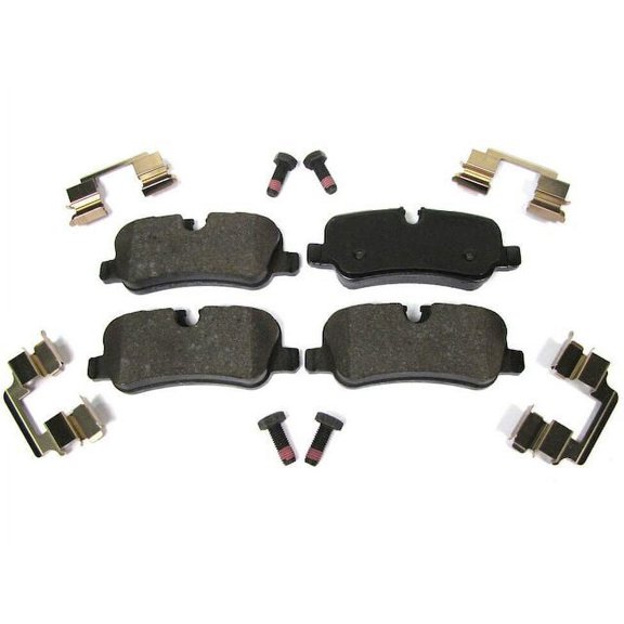Rear Brake Pad Set - Compatible with 2010 - 2016 Land Rover LR4 2011 2012 2013 2014 2015