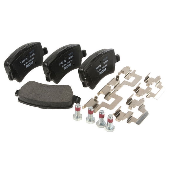 Rear Brake Pad Set - Compatible with 2010 - 2017 Volvo XC60 2011 2012 2013 2014 2015 2016