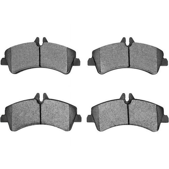Rear Brake Pad Set - Compatible with 2010 - 2018 Mercedes-Benz Sprinter 3500 2011 2012 2013 2014 2015 2016 2017