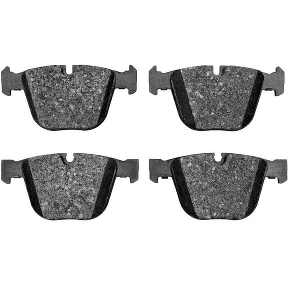 Rear Brake Pad Set - Compatible with 2010 - 2019 BMW X6 M 2011 2012 2013 2014 2015 2016 2017 2018