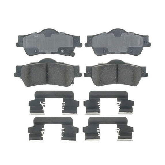 Rear Brake Pad Set - Compatible with 2011 - 2013, 2015 - 2017 Chevy Caprice 2012 2016