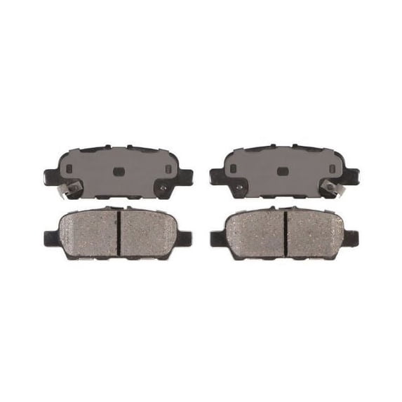 Rear Brake Pad Set - Compatible with 2011 - 2013 INFINITI G37 4-Door 2012