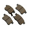 thumbnail image 1 of Rear Brake Pad Set - Compatible with 2011 - 2014 Acura TSX 2012 2013, 1 of 2