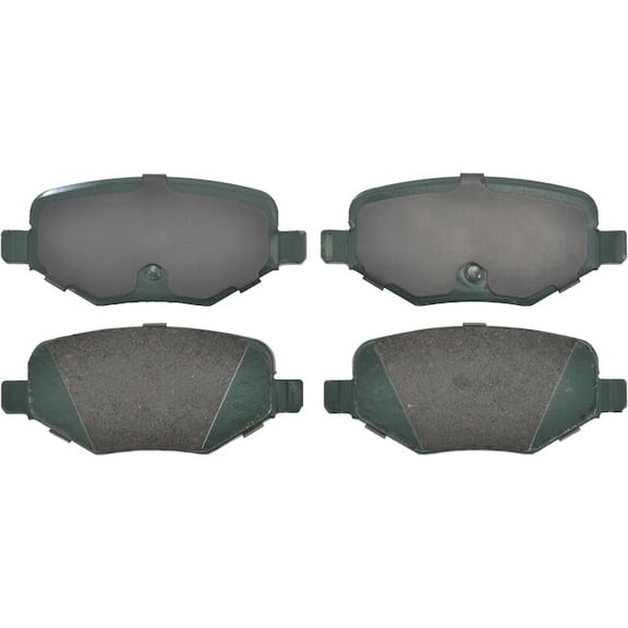 Rear Brake Pad Set - Compatible with 2011 - 2014 Ford Edge 2012 2013