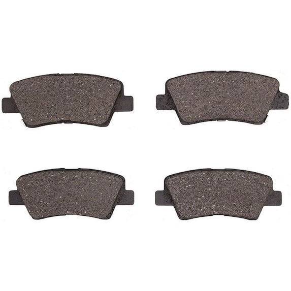 Rear Brake Pad Set - Compatible with 2011 - 2015 Kia Optima 2012 2013 2014