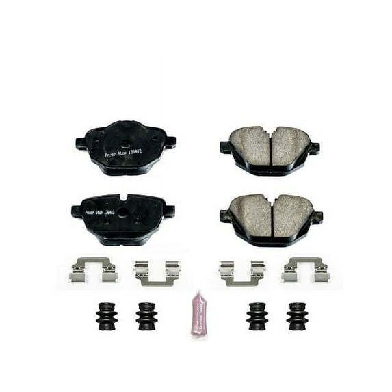 Rear Brake Pad Set - Compatible with 2011 - 2016 BMW 535i 2012 2013 2014 2015