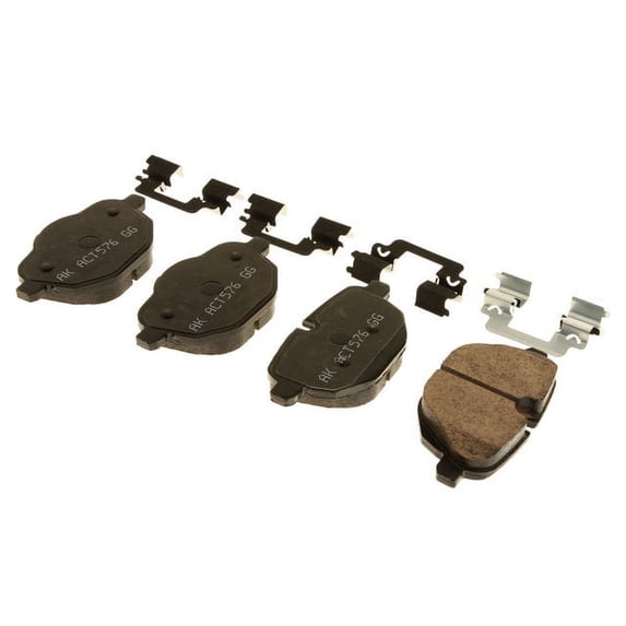 Rear Brake Pad Set - Compatible with 2011 - 2016 BMW 535i xDrive 2012 2013 2014 2015
