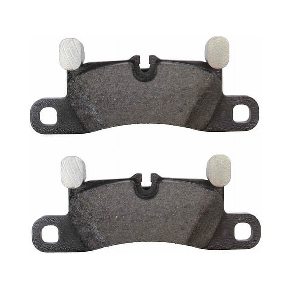 Rear Brake Pad Set - Compatible with 2011 - 2016 Porsche Cayenne 2012 2013 2014 2015