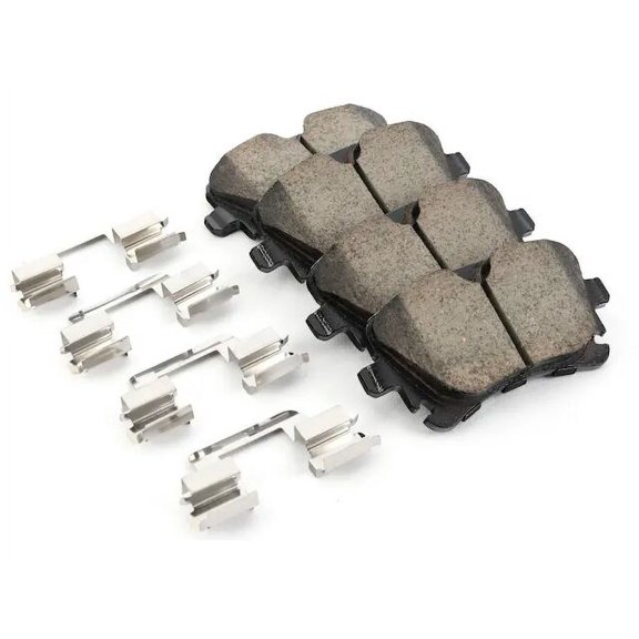 Rear Brake Pad Set - Compatible with 2011 - 2017 Audi Q5 2012 2013 2014 2015 2016