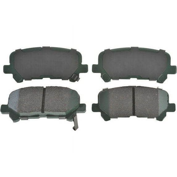 Rear Brake Pad Set - Compatible with 2011 - 2017 Honda Odyssey 2012 2013 2014 2015 2016