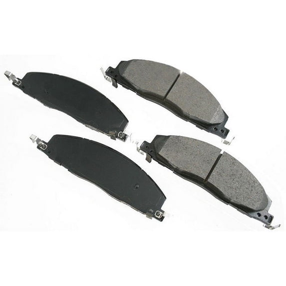 Rear Brake Pad Set - Compatible with 2011 - 2018 Ram 2500 2012 2013 2014 2015 2016 2017