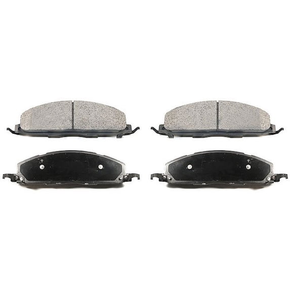 Rear Brake Pad Set - Compatible with 2011 - 2018 Ram 3500 2012 2013 2014 2015 2016 2017