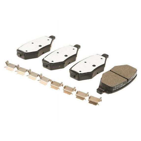 Rear Brake Pad Set - Compatible with 2011 - 2019 Ford Explorer Base 2012 2013 2014 2015 2016 2017 2018