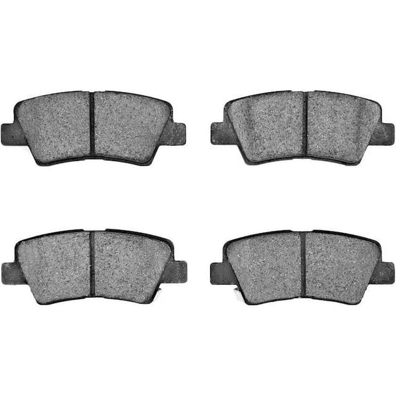 Rear Brake Pad Set - Compatible with 2011 - 2020 Hyundai Elantra 2012 2013 2014 2015 2016 2017 2018 2019