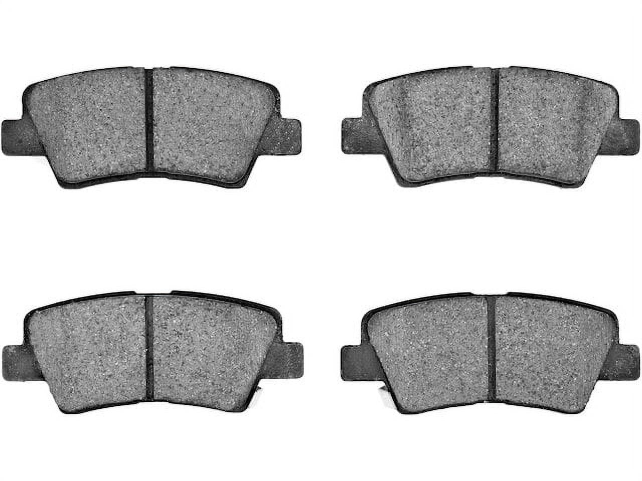 Rear Brake Pad Set Compatible with 2011 2020 Hyundai Elantra 2012