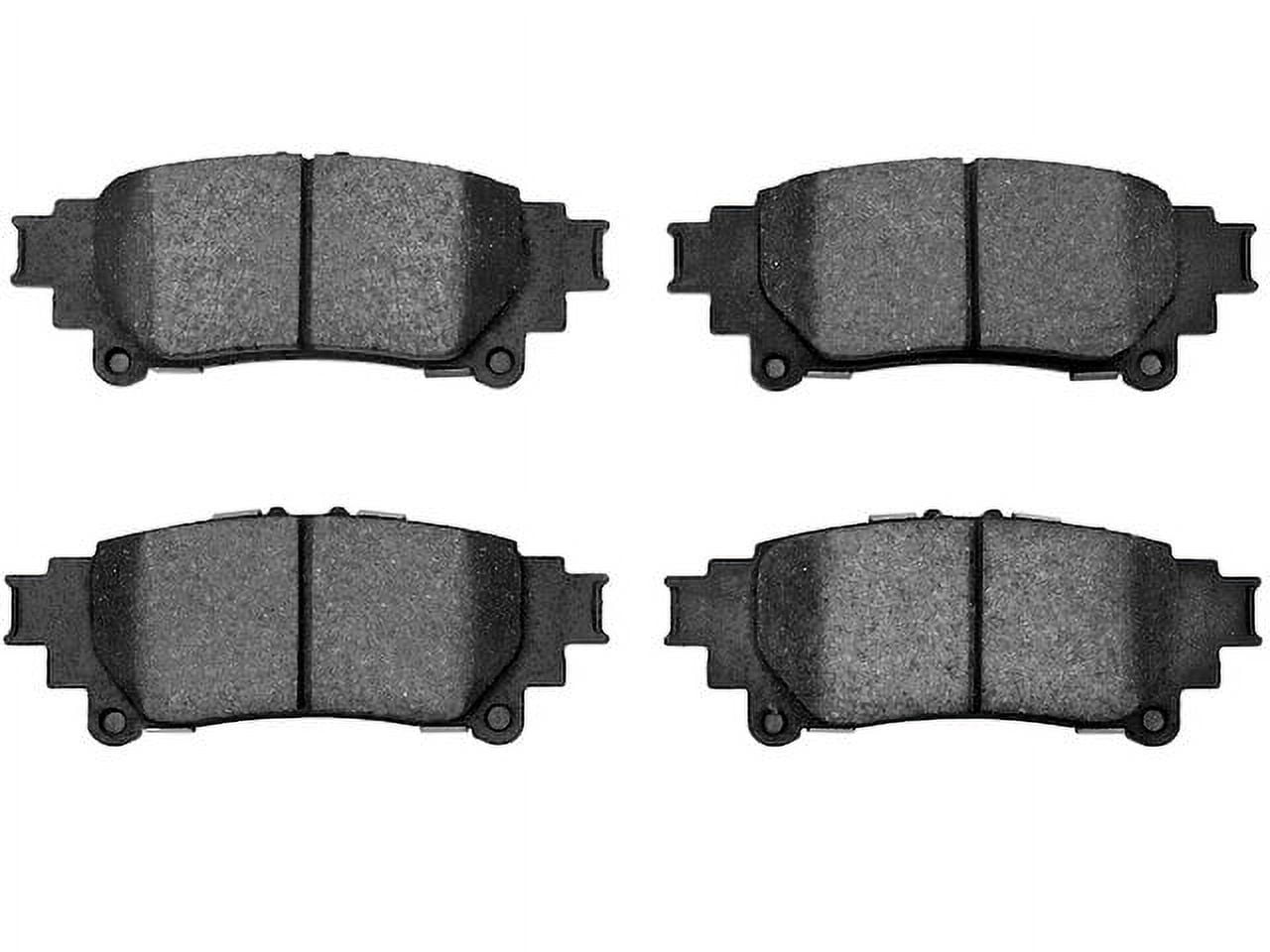 Rear Brake Pad Set - Compatible with 2011 - 2020 Toyota Sienna 2012 ...
