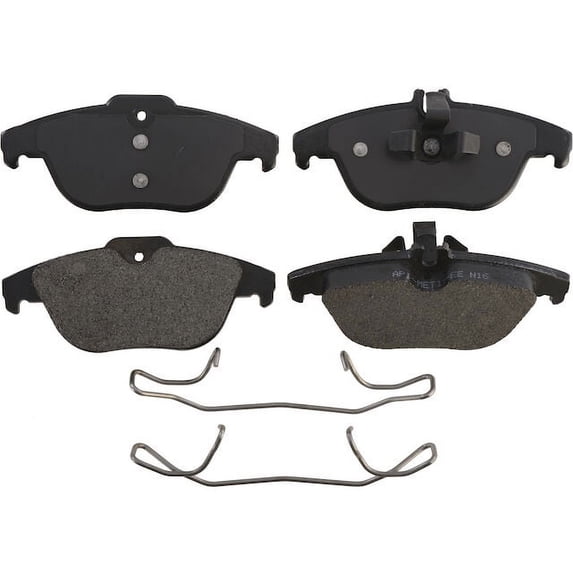 Rear Brake Pad Set - Compatible with 2012 - 2015 Mercedes-Benz C250 2013 2014