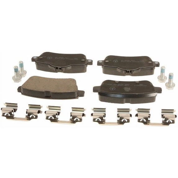 Rear Brake Pad Set - Compatible with 2012 - 2015 Mercedes-Benz ML350 2013 2014